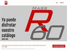 Tablet Screenshot of massr60.com